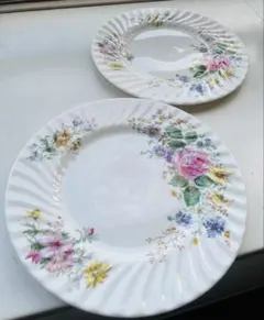 新品リブデザイン ホワイト陶器皿 3枚セット - メルカリ