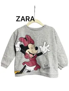 ZARA ミニーマウス スウェット/トレーナー92cm