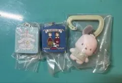 クッキー缶チャーム ザボードビルデュオ シナモロール カラビナ ポチャッコ