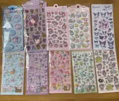 人気10枚セット早い者勝ウォーターシールおしりぷくぷくぷにぷにオーロラ硬いシール