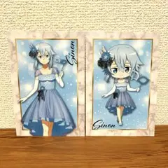 ソードアート・オンライン プリンセスカフェ 特典ポストカード　シノン　2枚
