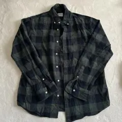 coen チェック柄シャツ Lサイズ