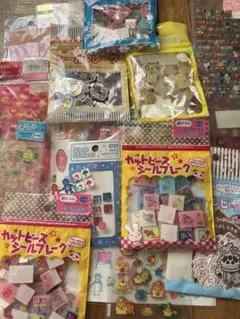 【当時モノ】平成女児系シール　25種くらいまとめ売り