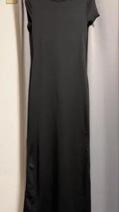 SHEIN ブラック ロングワンピース XS