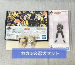 NARUTO ナルト 一番くじ 波の国 カカシ.忍犬