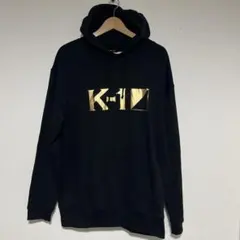 K-1 ゴールドロゴ プルオーバーパーカー オフィシャル品