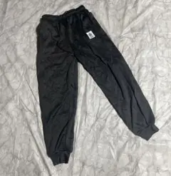 黒いフリース裏地のスウェットパンツ Mサイズ