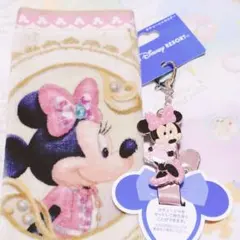 ミニー♡カチューシャホルダー♡ミニタオル♡ディズニーリゾート♡