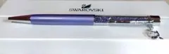 【美品新品未使用】Swarovski パープル ボールペン キティチャーム付きのサムネイル