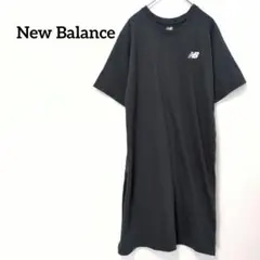 【ニューバランス】M　Tシャツ　ロングTシャツ　ワンピース　半袖　サイドスリットのサムネイル