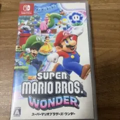 Switch スーパーマリオブラザーズ ワンダー　ソフト　パッケージ版