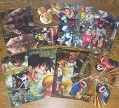 ONE PIECE ジャンボカードダス　レア　8枚セット　まとめ