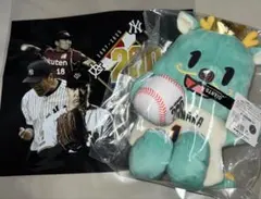 即完品 巨人 田中将大 マードラゴン パペット 200勝記念verショッパー付き