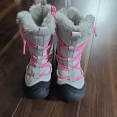 子ども用スキー ブーツ ホワイト/ピンク