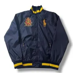 90s ポロラルフローレン ビッグポニー ナイロン トラックジャケット L