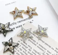 カボション　スターカボション 星型　ゴールド