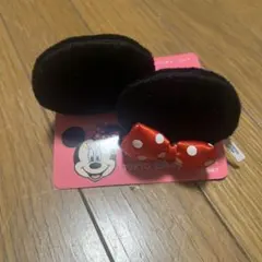 ミニーマウス耳型 ヘアピン