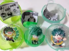 ヒロアカ　緑谷出久 カプセルトイ　アクリルキーホルダー