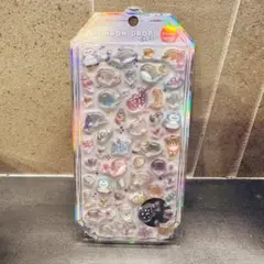 ボンボンドロップシール　らむーるボンボン　海の生き物　水族館　フローズン　マット