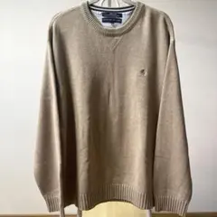 TOMMY HILFIGER ベージュニットセーター XXL