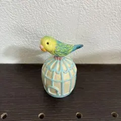 インコ 鳥かご 置物 オブジェ インテリアnaughty ノーティーアニマル