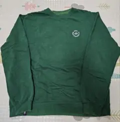 girl skateboards 　スウェット　グリーン　L