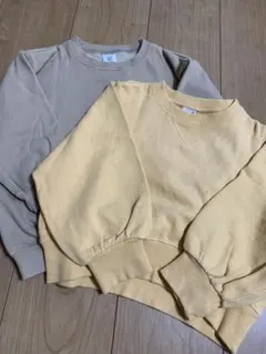 100センチ　トレーナー　2点セット