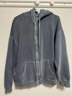 ARCHIVE グレー パーカー ジップアップ