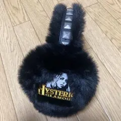 希少！HYSTERIC GLAMOUR イヤーマフラー　イヤマフ　黒　ブラック ヒステリックグラマーファーイヤーマフラー - メルカリ