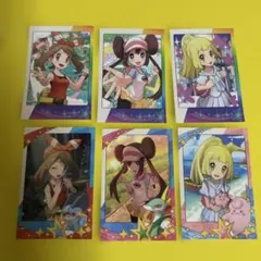 メイ マリィ リーリエ ポケモンマスターズEX 貼ってはがせる！ ステッカーのサムネイル