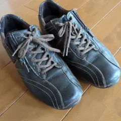 asics pedala アシックス ペダラ レザー スニーカー 24cmのサムネイル