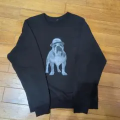 GU スウェットプルオーバー(ドッグ) M ブラック