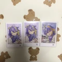 にじさんじ　ウィンターデート　チェキ風カード アスターアルカディア