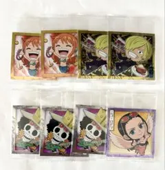 ONE PIECE 大海賊シールウエハース　サンジ　ナミ　ロビン　ブルック