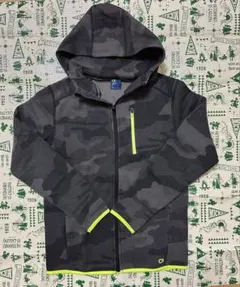 Gap fit 迷彩柄　ジップアップパーカー　160