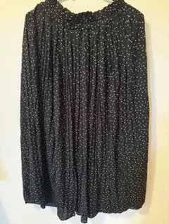 WEGO 黒 水玉 フレアスカート Mサイズ