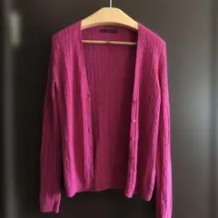 ユニクロ　カーディガン￼ S 桃色