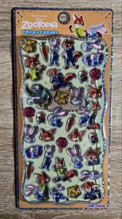 【正規品】 【新品•未開封】ズートピア　プチドロップステッカー