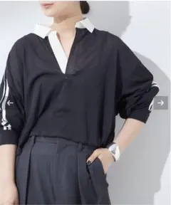 完売アイテムJOURNAL STANDARDエリツキ 2ラインラガーTシャツ