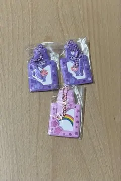 ケアベア　ミニフォトケース3点 ガチャガチャまとめ商品