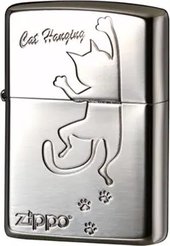 ZIPPO ネコ 親子 ブラスイブシ仕上げ カワイイ キャット ジッポー 新品 