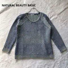 NATURAL BEAUTY BASIC ニット セーター たっぷり 派手