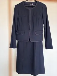 Reflectフォーマルワンピーススーツ　7号　ダークネイビー