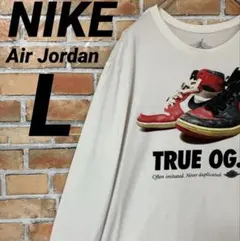 NIKE AIR JORDAN Chicago AJ1長袖TシャツサイズLロンＴ