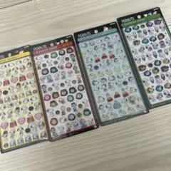 スヌーピー　ボンボンドロップシール　ミニ　４種セット