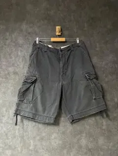 Abercrombie & Fitch カーゴショートパンツ　ネイビー w34