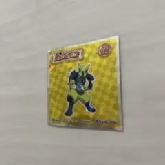 匿名発送】ポケモンスナック シール 黄色いメガルカリオ - メルカリ