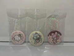 サンリオ 刺繍缶バッジ Biscuit4 3種セット