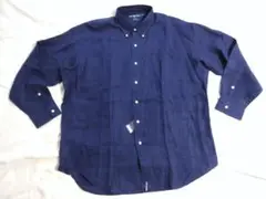 Ralph Lauren　ラルフローレン　リネンシャツ　LL　９０ｓ　新品