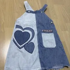 BREEZEデニムジャンバースカート サイズ120